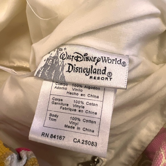 Disney Parks Minnie Mouse Floral Canvas Purse Handbag - Picture 3 of 5